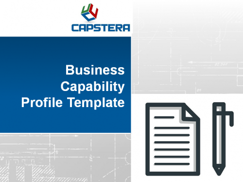 Business Capabilities Profile Template