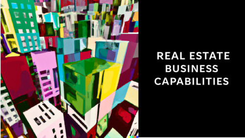 Real Estate Business Capabilities Map
