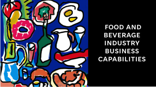 Food and Beverage Industry Business Capabilities Map