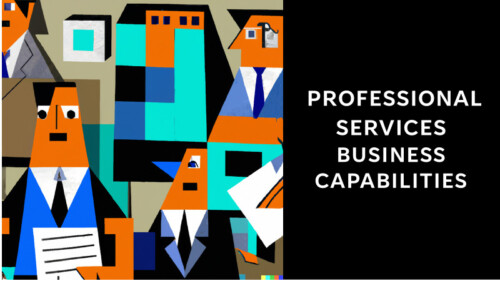 Professional Services Business Capabilities Map